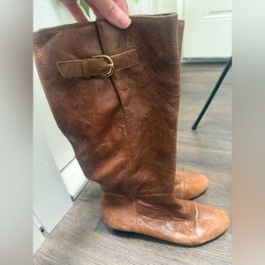 Steve Madden Brown Heeled Boots